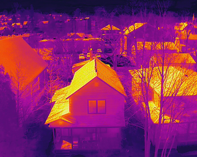 infrared image inspection photo