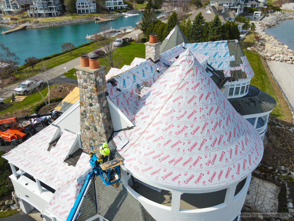 roof inspection northern michigan photo