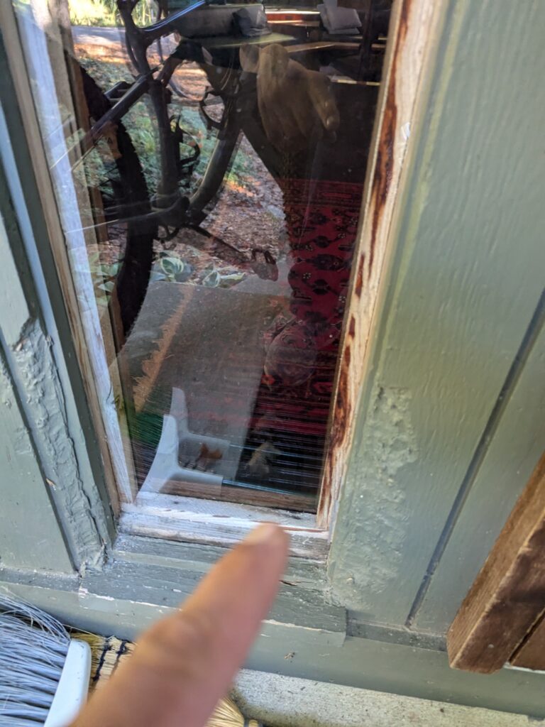 Northern Michigan Home Inspector window inspection